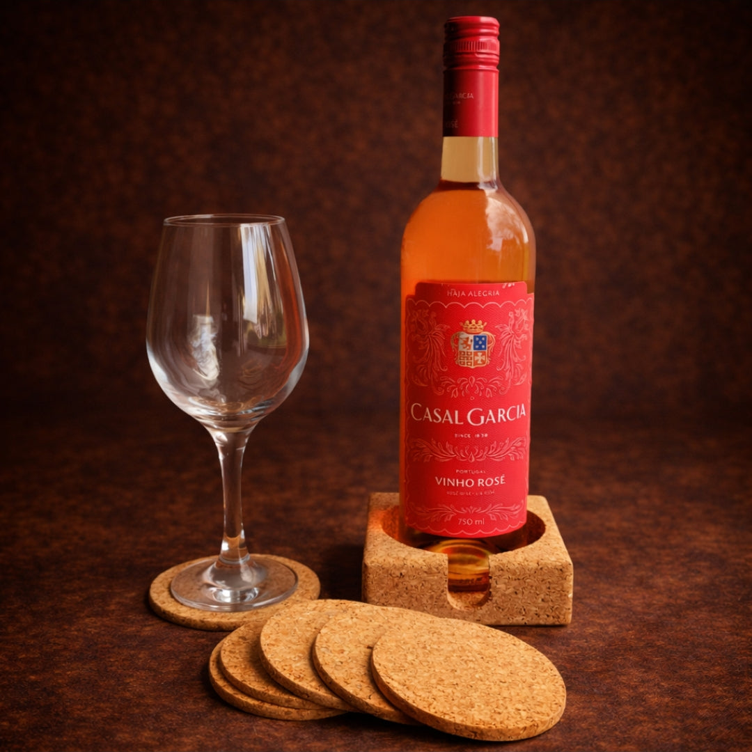 Set of Coasters and Bottle holder