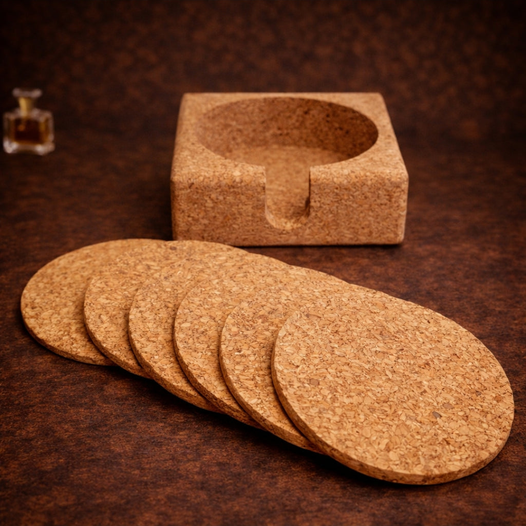 Set of Coasters and Bottle holder