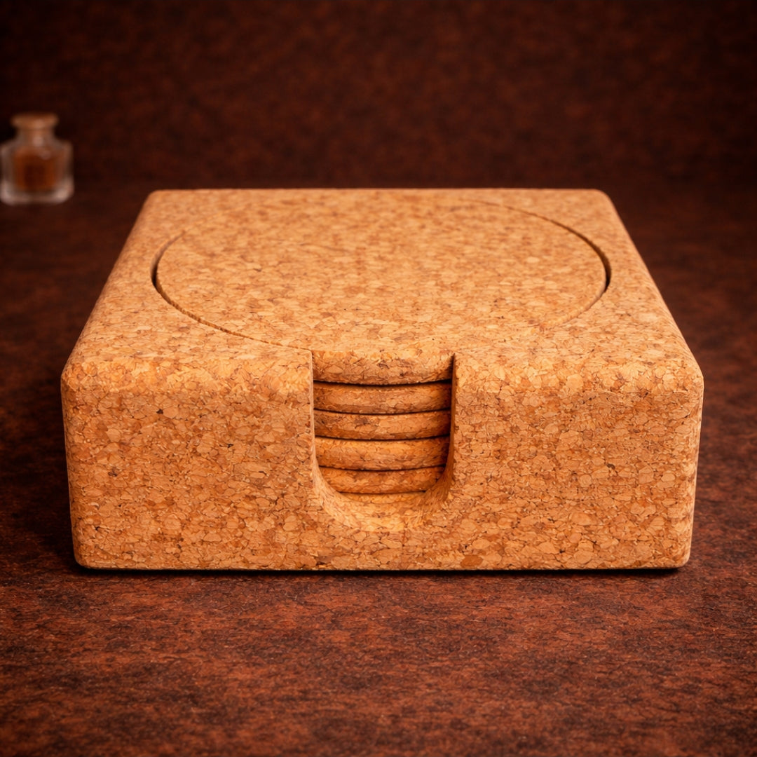 Set of Coasters and Bottle holder